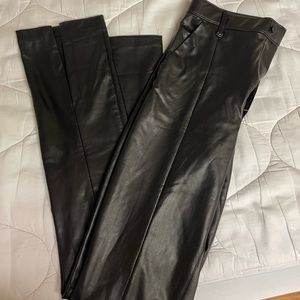 Abercrombie & Fitch faux leather pants—NEVER WORN